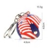 Keychain with motorcycle helmet - flame - ladybug - yellow stripesKeyrings
