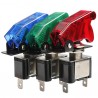 Interruptores12V 20A - LED SPST interruptor basculante basculante - con tapa