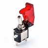 Interruptores12V 20A - LED SPST interruptor basculante basculante - con tapa