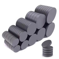 N35 - black neodymium magnet - round disc - 8 mm * 4 mmN35