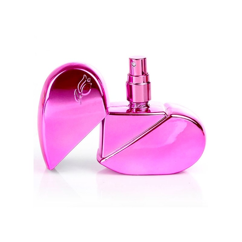 PerfumeFrasco de perfume - envase vacío - con atomizador - en forma de corazón - 25ml