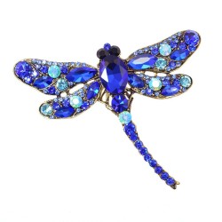 Crystal dragonfly broochBrooches