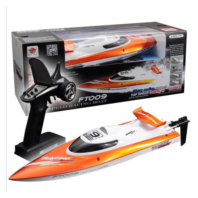 BarcoFeilun FT009 - Barco RC - juguete - refrigeración por agua - 2.4G - 4CH - 35km/h