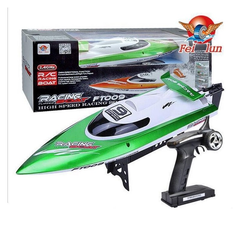 BarcoFeilun FT009 - Barco RC - juguete - refrigeración por agua - 2.4G - 4CH - 35km/h