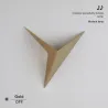 Modern LED wall lamp - triangle design - aluminum - 3W - 220VWall lights