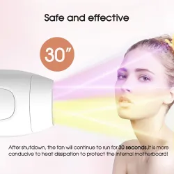 ZS - mini laser IPL epilator - permanent hair removal - 600000 pulsed light - detachable lampHair removal