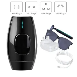 DepilaciónZS - mini depiladora láser IPL - depilación permanente - luz pulsada 600000 - lámpara desmontable