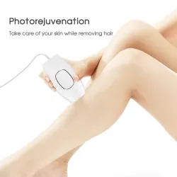DepilaciónZS - mini depiladora láser IPL - depilación permanente - luz pulsada 600000 - lámpara desmontable