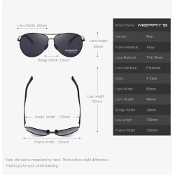 Gafas de solGafas de sol de moda para hombre - polarizadas - UV400