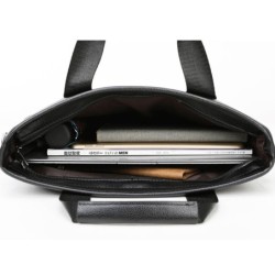 Elegant shoulder business bag - leatherBags