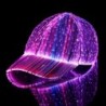 Sombreros & gorrasGorra de béisbol - fibra óptica - LED - USB - blanca