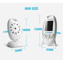 VB601- video baby monitor - wireless camera - two-way talk - night vision - LCDSecurity cameras