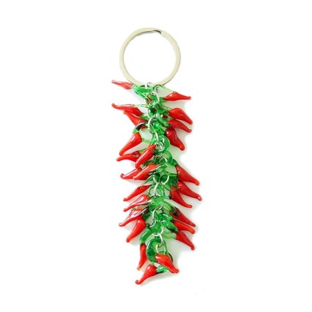 llaveroChile pimiento rojo multicapa - llavero