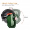 CascosCasco de soldadura con oscurecimiento automático solar - ajustable - máscara plegable