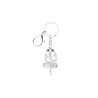 Enamel cobra snake - metal keychainKeyrings