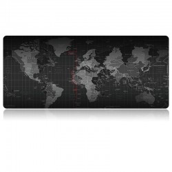 Anti-slip mouse pad - rubber - waterproof - World MapAccessories