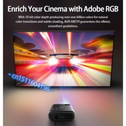 ProyectoresAUN AKEY9S - Proyector LED HD - Android - Bluetooth - WIFI - 4K - 1080P