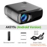 ProyectoresAUN AKEY9S - Proyector LED HD - Android - Bluetooth - WIFI - 4K - 1080P