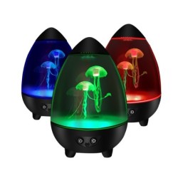 Luces & IluminaciónLámpara de noche en forma de huevo - RGB - medusa nadadora