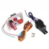 Interruptores12 V - LED rojo - arranque del motor del coche de carreras - interruptor de encendido con botón pulsador - palan...