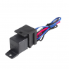 Interruptores12 V - LED rojo - arranque del motor del coche de carreras - interruptor de encendido con botón pulsador - palan...