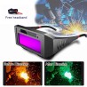 CascosGafas de soldadura fotoeléctrica automática - solar - gafas de oscurecimiento automático