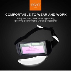 CascosGafas de soldadura fotoeléctrica automática - solar - gafas de oscurecimiento automático