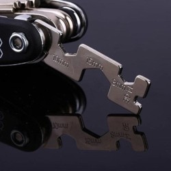 ReparaciónHerramienta de reparación de bicicletas multifunción 15 en 1 - reparación de neumáticos