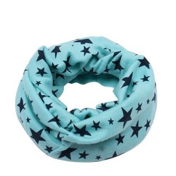 Gorras y sombrerosBufanda infantil redonda de algodón con estampado de estrellas