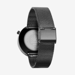 SHENGKE - luxury Quartz watch - waterproof - steel mesh strapWatches