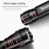 LinternasQ5 T6 - 5000lm - linterna LED - batería 18650 - cargador USB - luz roja