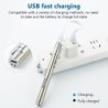 LinternasMini linterna USB - enfermería - médicos - acero inoxidable