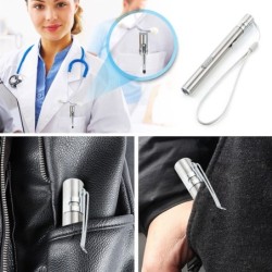 LinternasMini linterna USB - enfermería - médicos - acero inoxidable