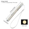 LinternasMini linterna USB - enfermería - médicos - acero inoxidable