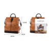 MochilasMochila vintage de piel - bandolera - gran capacidad