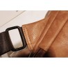 MochilasMochila vintage de piel - bandolera - gran capacidad