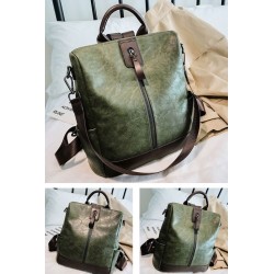 MochilasMochila vintage de piel - bandolera - gran capacidad