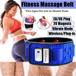 EquipoCinturón de adelgazamiento eléctrico inalámbrico - fitness - masaje - vibración - entrenador de vientre / cuerpo