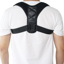 MasajeCorrector de postura de espalda ajustable - columna vertebral / espalda / hombrera - cinturón de soporte