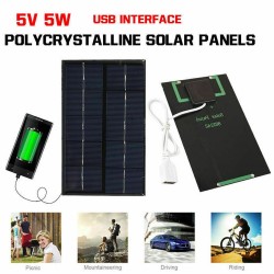Paneles solaresPanel solar USB - cargador rápido - 5W