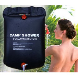 Outdoor & CampingBolsa de ducha Camp - calentada con energía solar - PVC - 20L