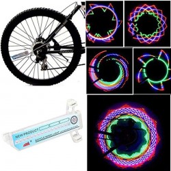 LucesLuz de rueda de radios de bicicleta - LED - 30 patrones