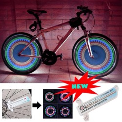 LucesLuz de rueda de radios de bicicleta - LED - 30 patrones