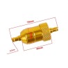 Partes de motosFiltro de aluminio para motocicleta gas / combustible / gasolina / aceite - con clips - 6 mm