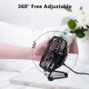 Mini desk fan - ventilator - ultra quiet - USBAccessories