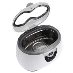 EquiposEsterilizador ultrasónico de herramientas de manicura - limpiador de joyas / gafas - 600 ml