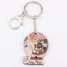 Colorful acrylic elephant - keychainKeyrings