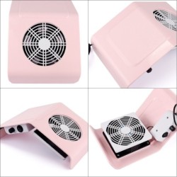 EquiposColector de polvo de uñas - manicura / pedicura - con 2 bolsas colectoras de polvo - 40W
