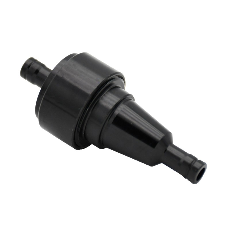 Motorcycle petrol / fuel / oil filter - universal - aluminum - 6 mmMotorbike parts