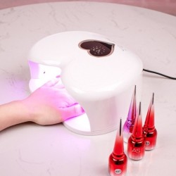 Taladros de uñasSecador de uñas en forma de corazón - LED - UV - 96W